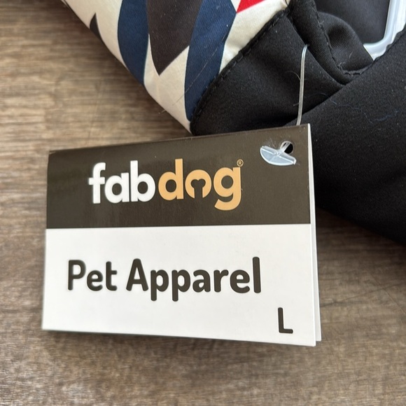 red blue white black size, large dog jacket - Picture 3 of 4